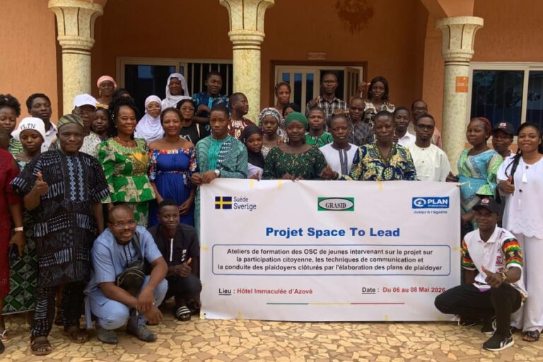 GRASID ONG forme OSC JEUNES SPACE TO LEAD